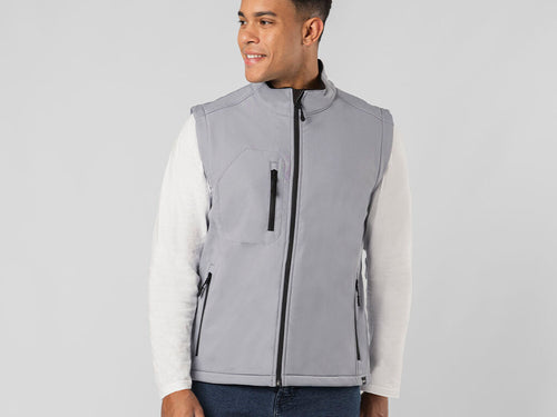 Gilet Handricks Personalizzato - Gilet RPET Soft Shell realizzato in 3 strati, 340 g/m²