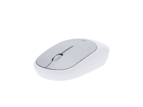 Kabellose optische Maus aus robustem RABS (recyceltes ABS), mit recycelter Aluminium-Oberplatte - Doryt RCS Personalisiert