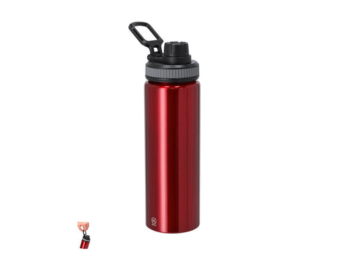 Flasche aus recyceltem Aluminium mit einer Kapazität von 800 ml - Fouler Personalisiert