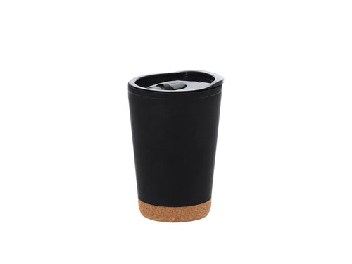 Isolierbecher aus widerstandsfähigem, recyceltem doppelwandigem PP mit einem Fassungsvermögen von 260 ml - Doyle Personalisiert