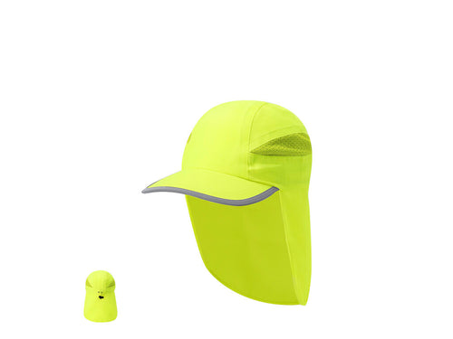 Cappellini Per Adulti Fiola Personalizzato - Cappellino in poliestere di colore fluorescente, ideale per maggiore visibilità