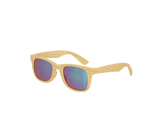 Occhiali Da Sole Sailek Personalizzato - Occhiali da sole con montatura in stile legno