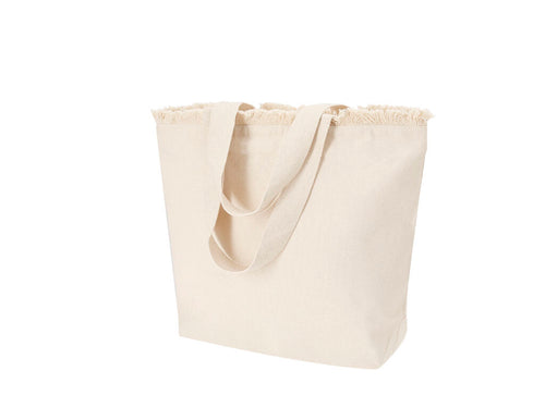 Tasche im Fransen-Stil, hauptsächlich aus 320 g/m2 Baumwolle gefertigt - Whistler Personalisiert