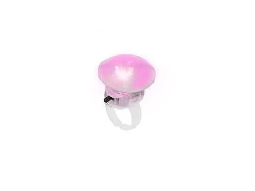 Origineller weißer Ring mit LEDs, ideal für Partys, Nachveranstaltungen oder thematische Feiern - Tayter Personalisiert