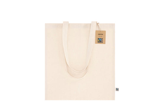 Tasche hauptsächlich aus 140g/m2 Baumwolle - Ginter Fairtrade Personalisiert