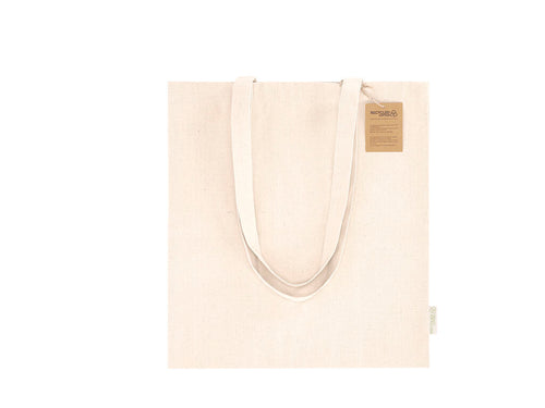 Tasche hauptsächlich aus 240 g/m2 recycelter Baumwolle - Fintar Personalisiert