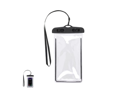 Wasserdichte Tasche aus PVC, entworfen mit Touch-Funktion für die einfache Nutzung von Geräten - Logan Personalisiert
