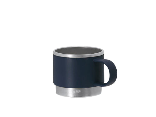 Tasse aus recyceltem PP, kombiniert mit einer Basis aus recyceltem Edelstahl - Blakent Personalisiert