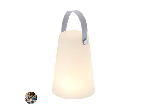 Lampe aus PE in Weiß - Tuxfan Personalisiert