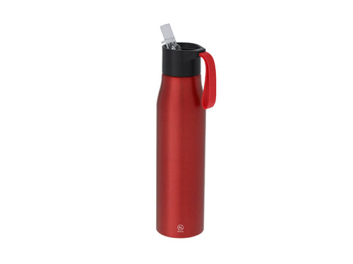 Flasche aus recyceltem Aluminium mit 700 ml Fassungsvermögen in mattem Finish - Thorup Personalisiert