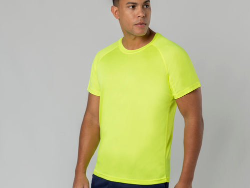 Technisches T-Shirt aus Waffle Interlock-Stoff mit Cool Dry-Funktion, das die Haut während der Aktivität trocken und kühl hält - Cocker Personalisiert