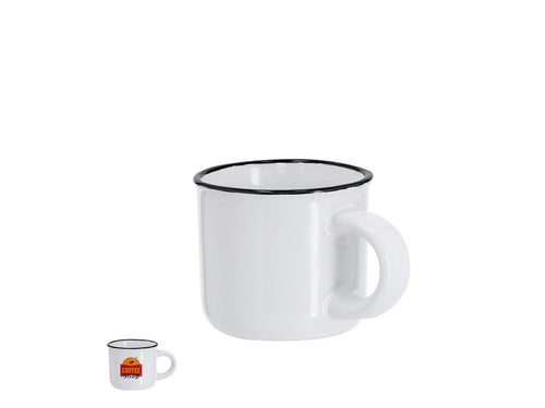 Keramiktasse mit 85 ml Kapazität und Vintage-Design - Monbeik Personalisiert