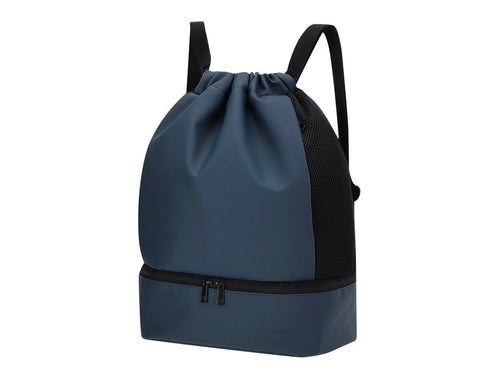 Rucksack aus weichem PU mit Hauptfach mit Kordelverschluss und einer kleinen Innentasche mit Reißverschluss - Handryx Personalisiert