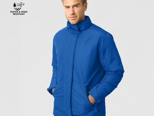 Parka Oceanía Personalizzato - Parka imbottito unisex realizzato in tessuto impermeabile 100% RPET (poliestere riciclato)