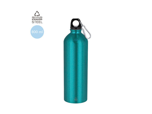 800 ml Flasche aus recyceltem Edelstahl mit Metallic-Finish - Graims Personalisiert