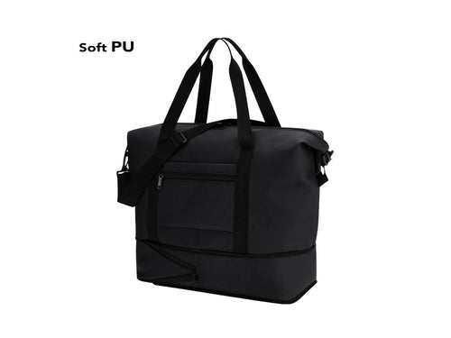 Erweiterbare Tasche aus weichem PU, entwickelt, um eine praktische und vielseitige Lösung zu bieten - Kandor Personalisiert