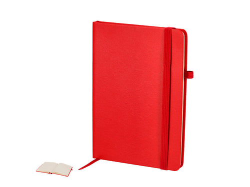 Notizblock mit Hardcover und aus recyceltem PU gefertigt - Krixor Personalisiert