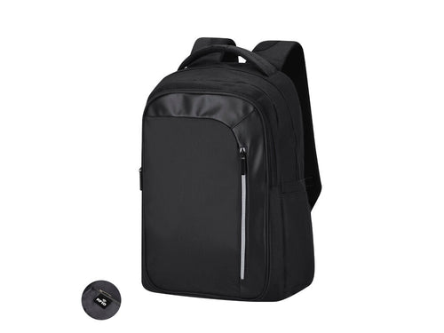 Eleganter Rucksack aus 600D-Polyester mit drei Fächern - Divigan Personalisiert