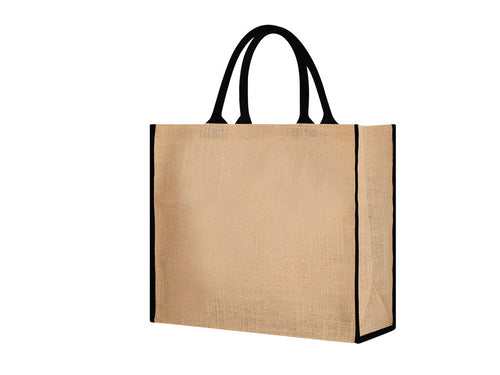Beutel besteht hauptsächlich aus 300 g/m² Jute - Vasan Personalisiert