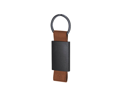 Spaßiger Design-Schlüsselanhänger mit recyceltem PU-Tape - Versat Personalisiert
