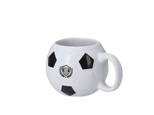 Keramikbecher mit klassischem Football-Design und 440 ml Fassung - Hindy Personalisiert