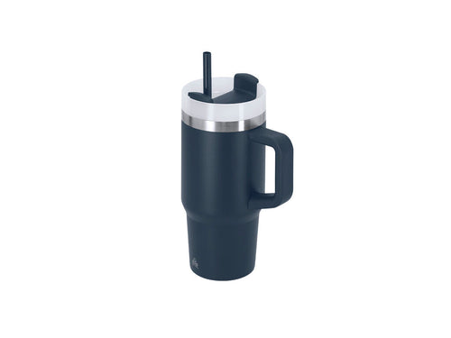 Thermobecher aus recyceltem Edelstahl mit Doppelwand-Fassung und 450 ml Kapazität - Gobby Personalisiert