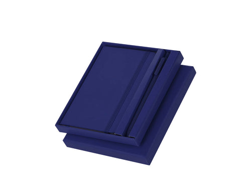 Ein Set aus Notizblock und Stift aus PU - Garrick Personalisiert