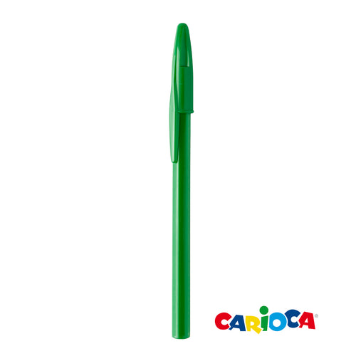 Kugelschreiber Universal von Carioca mit klassischer Kappe Personalisiert