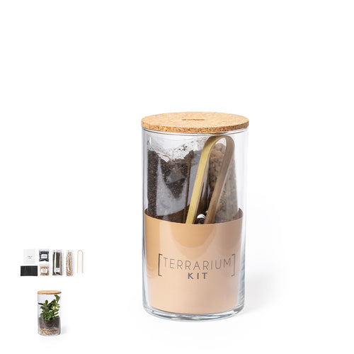 Terrarium mit Kakteensamen - Anymak Personalisiert