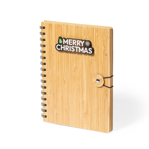 Ring notebook der Linie Naturand Christmas design - Mossel Personalisiert