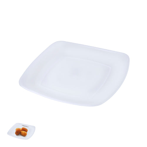 Flache Schale aus starkem und flexiblem PP-Material - Hisnak Personalisiert