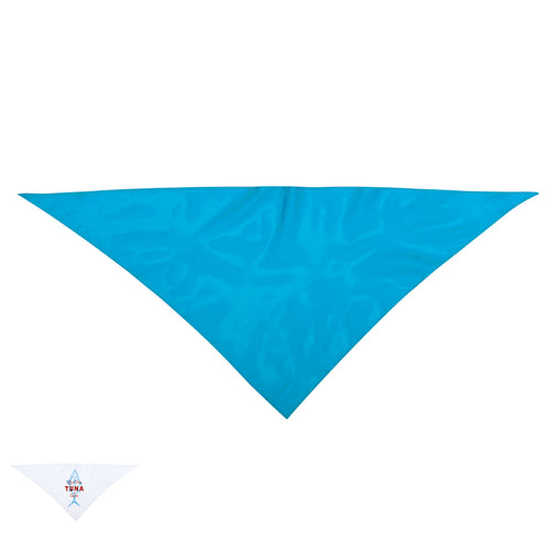 Extra großes dreieckiges Tuch aus weichem Polyester - Plus Personalisiert