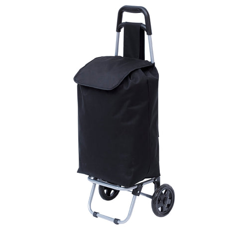 Zusammenklappbarer Einkaufstrolley aus strapazierfähigem 600D Polyester - Max Personalisiert