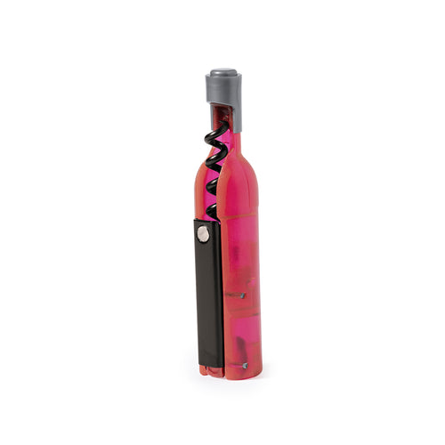 Lustiger magnetischer Korkenzieher in Form einer Weinflasche in weißer, roter und rosé Ausführung - Nolix Personalisiert