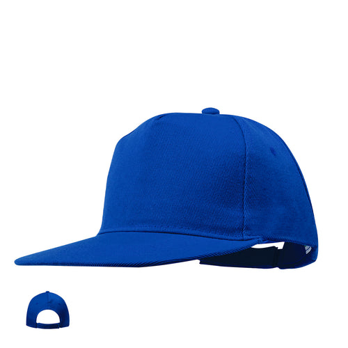 Baseball Cap im 5-Panel-Stil mit gepolstertem Flachvisier - Lorenz Personalisiert