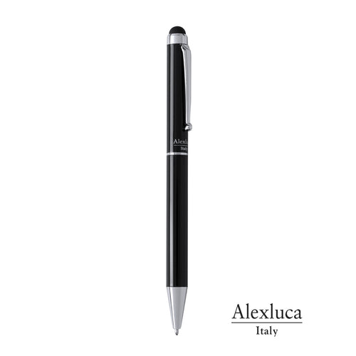 Dreh-Kugelschreiber mit Stylus von Alexluca - Salend Personalisiert