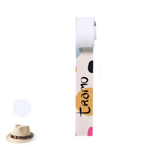 Polyester-Hutband 67 x 3,2 cm, speziell für den Sublimationsdruck - Sublimationband Personalisiert
