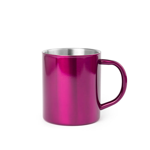 Tasse aus Edelstahl mit 280 ml Fassungsvermögen und originellem, zweifarbigem Design - Yozax Personalisiert
