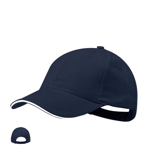Baseball Cap im 6-Panel-Stil aus gekämmter Baumwolle - Rubec Personalisiert