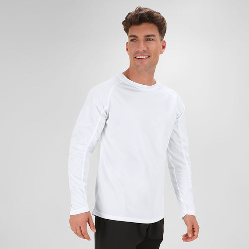 Funktions-Longsleeve für Erwachsene aus 100 % atmungsaktivem Polyester (135 g/m2) - Maik Personalisiert