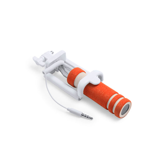 Kompakter Selfie-Stick mit minimalistischem Design und 3,5-mm-Klinkenstecker sowie Anti-Rotationssystem und Auslöser am Griff - Paicom Personalisiert