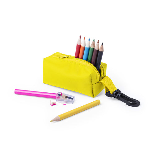 Etui mit farblich passendem Reißverschluss aus 420D Polyester - Migal Personalisiert