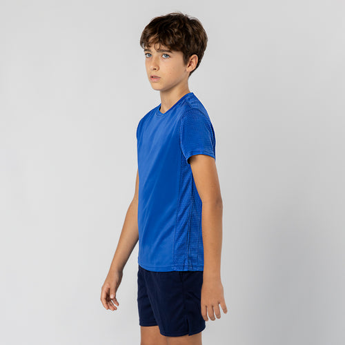 Funktions-T-Shirt für Jungen aus 100 % atmungsaktivem Polyester (135 g/m2) mit Waben-Design - Rox Personalisiert