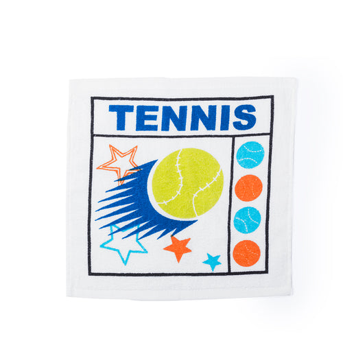Originelles Handtuch aus Baumwolle (245 g/m2) in einem Ball des jeweiligen Designs des Handtuchs - Fußball, Basketball, Tennis oder Golf - Spica Personalisiert