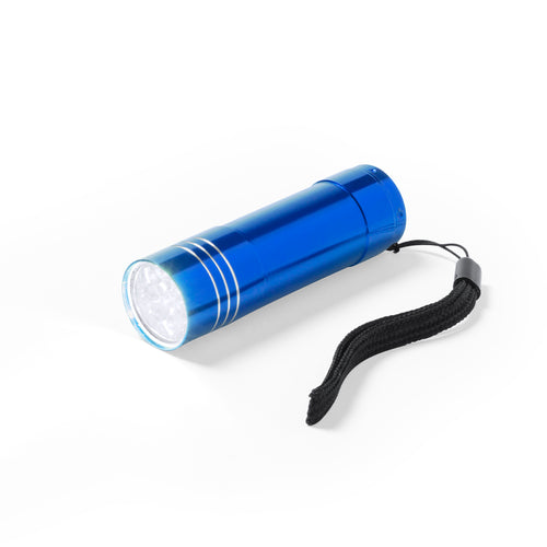 9-LED-Taschenlampe mit hoher Leuchtkraft aus resistentem Aluminium - Conny Personalisiert
