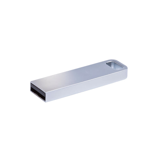 USB-Stick mit 16 GB Speicherkapazität und mattem, minimalistischem Design in Metallic-Ausführung - Ditop 16GB Personalisiert