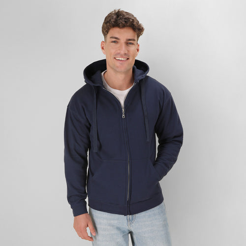 Felpe Adulto SWZ280 Personalizzato - Felpa taglia adulto con cappuccio e chiusura a zip di Keya SWZ280