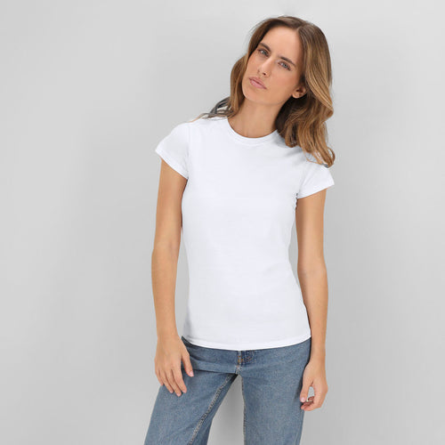 T-Shirt für Damen - Keya WCS150 - aus 100 % Baumwolle (150 g/m2) Personalisiert