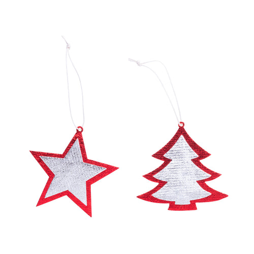 Weihnachtsfiguren zum Aufhängen aus Faservlies - Rimol Personalisiert