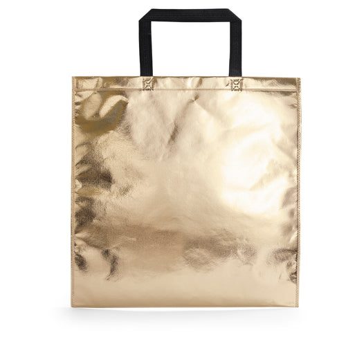 Laminierte Non-Woven-Tasche mit metallischer Oberfläche - Poznan Personalisiert